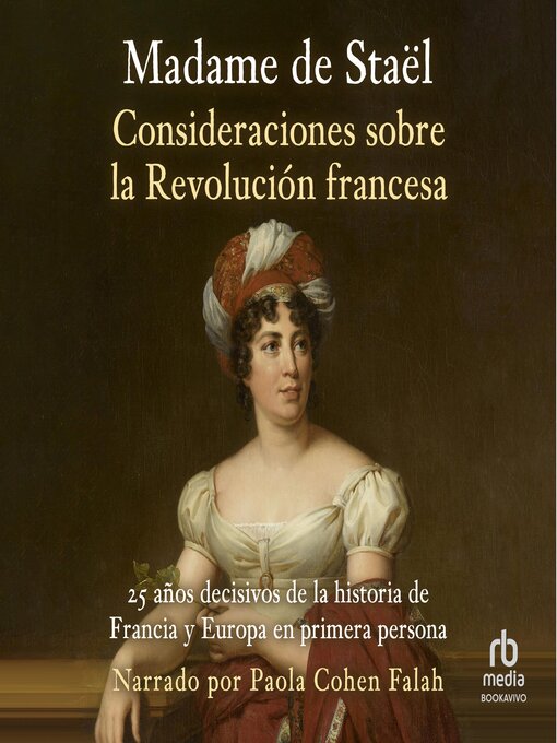 Cover image for Consideraciones sobre la Revolución francesa